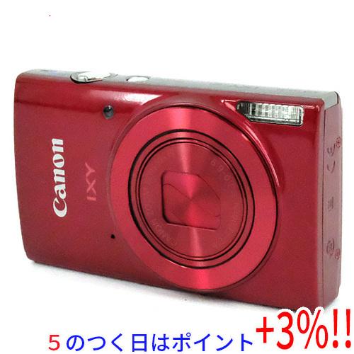 【５のつく日はポイント+3％！】【中古】Canon製 デジカメ IXY 190 レッド 2000万画...