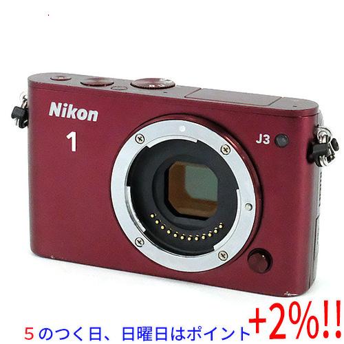 【５のつく日はポイント+3％！】【中古】Nikon ミラーレス一眼カメラ Nikon 1 J3 ボデ...