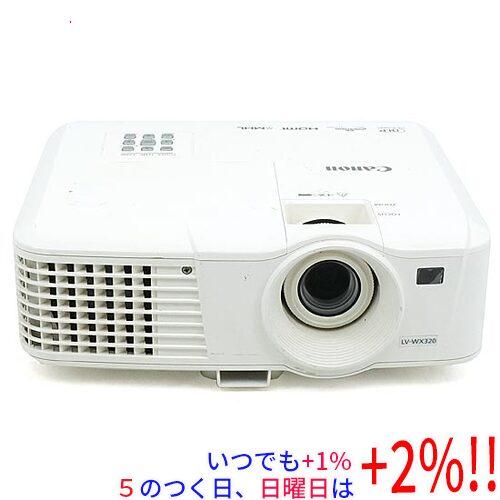 【中古】CANON パワープロジェクター LV-WX320 調節脚・リモコンなし 本体いたみ