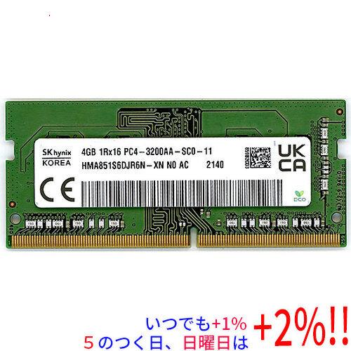 【中古】SK hynix製 HMA851S6DJR6N-XN N0 AC DDR4 PC4-3200...