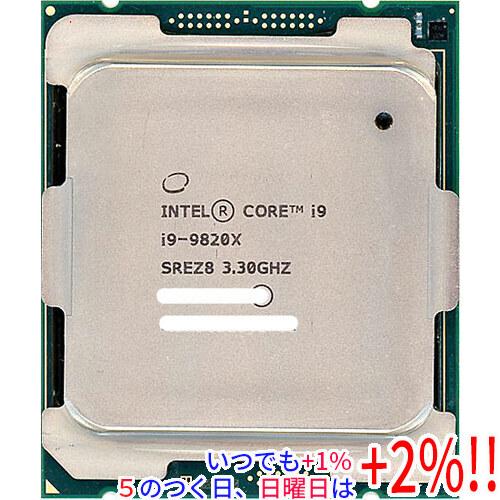 【中古】Core i9 9820X 3.3GHz LGA2066 SREZ8