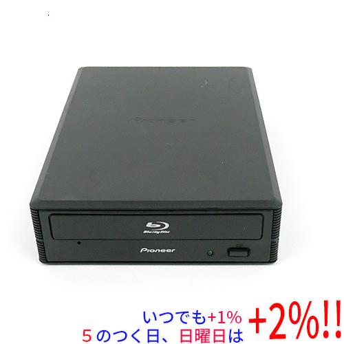 【中古】PIONEER パイオニア 外付けブルーレイドライブ BDR-X12JBK ブラック