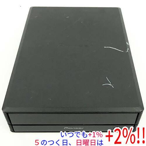 【中古】PIONEER パイオニア 外付けブルーレイドライブ BDR-X13J-S ブラック 本体い...
