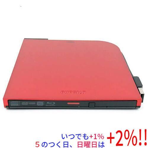 【中古】BUFFALO バッファロー 外付けブルーレイドライブ BRXL-PT6U2V-RD 本体の...