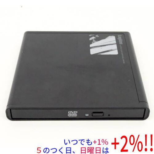 【中古】Logitec ロジテック ポータブルDVDドライブ LDR-PMJ8U2VBK