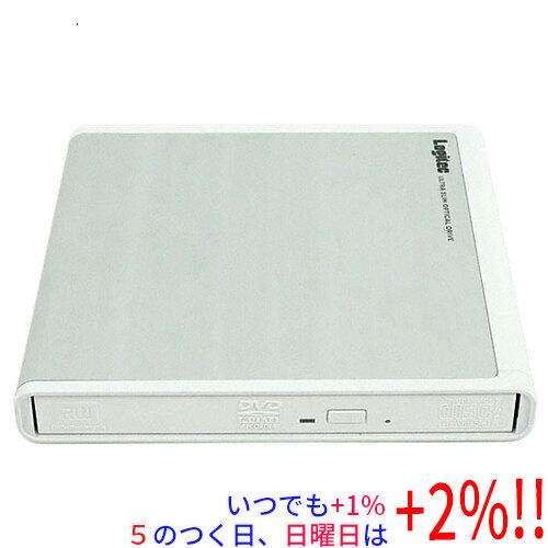 【中古】Logitec ロジテック ポータブル DVDドライブ LDR-PMH8U2VWH 本体のみ