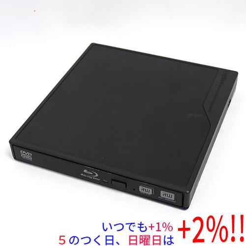【中古】Logitec ロジテック ポータブルBlu-rayドライブ LBD-PMK6U3VBK