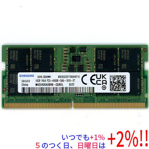 【中古】SAMSUNG M425R2GA3BB0-CQK0L SODIMM DDR5 PC5-384...