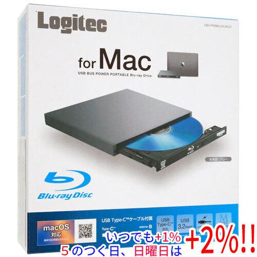 【中古】Logitec ロジテック ポータブルBlu-rayドライブ LBD-PWB6U3CMGY ...