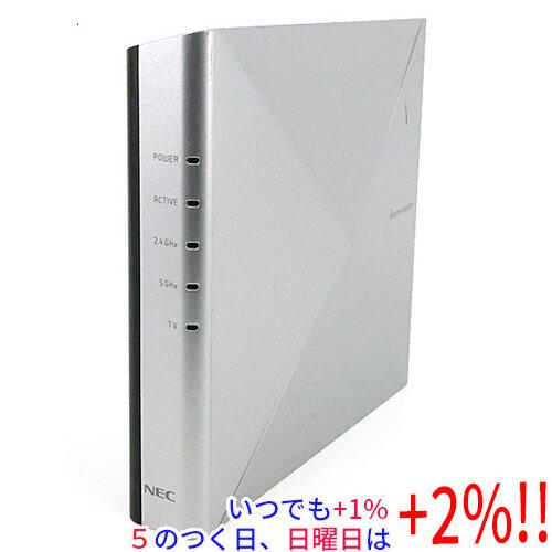 【中古】NEC 無線LANルーター PA-WX6000HP 本体のみ スタンドなし【いつでも+1％！...