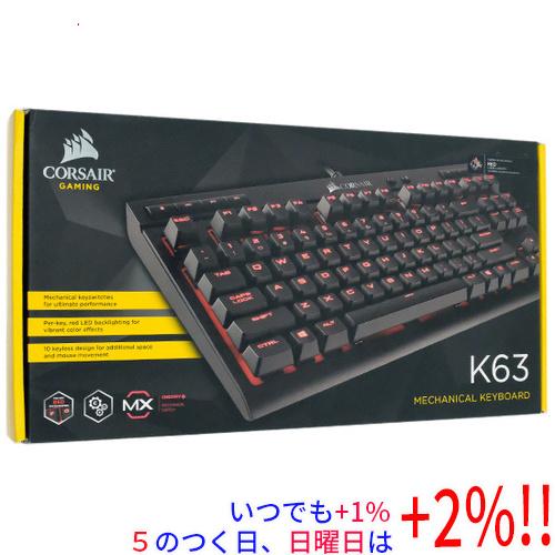 【中古】Corsair Gaming K63 Compact CH-9115020-JP ブラック ...