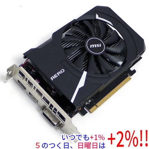 【中古】MSI グラボ GeForce GTX 1630 AERO ITX 4G OC PCIExp...