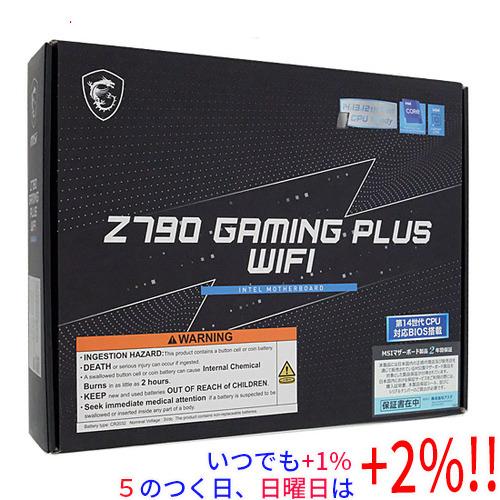 【中古】MSI ATXマザーボード Z790 GAMING PLUS WIFI LGA1700 元箱...