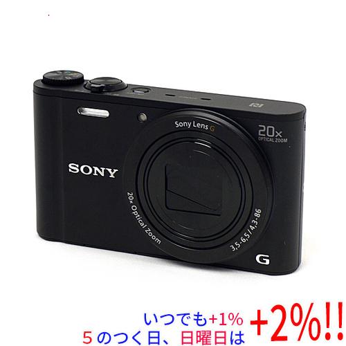 【中古】SONY Cyber-shot DSC-WX350 ブラック/1820万画素 本体のみ 液晶...