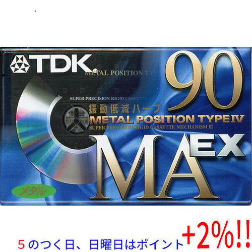 【５のつく日はポイント+3％！】TDK カセットテープ メタル MAEX-90 90分