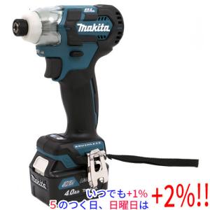 マキタ（makita） 充電式インパクトドライバ 10.8V 4.0Ah TD111DSMX 青
