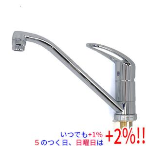 KVK 流し台用シングルレバー式混合栓 KM5011TEC キッチン用eレバー水栓