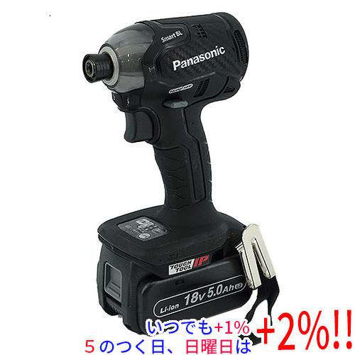 Panasonic 充電式インパクトドライバー EZ76A1LJ2G-B 黒