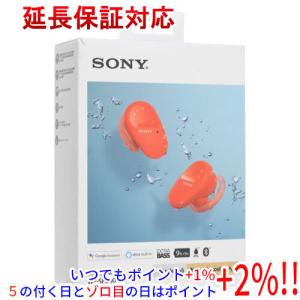 SONY 完全ワイヤレスイヤホン WF-SP800N (D) オレンジ｜excellar