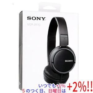 SONY（ソニー） SONY製 密閉型 折りたたみ式ヘッドホン MDR-ZX110 (B