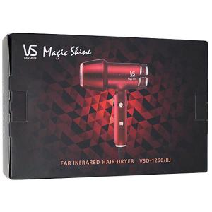 VIDAL SASSOON 遠赤外線ドライヤー マジックシャイン VSD-1260/RJ レッド
