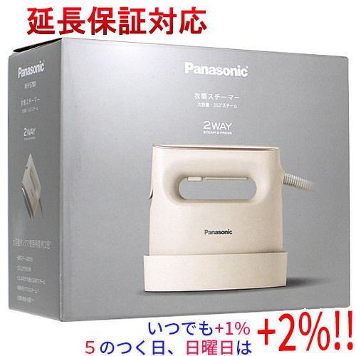【新品訳あり(箱きず・やぶれ)】 Panasonic 衣類スチーマー 大容量360度パワフルスチーム...