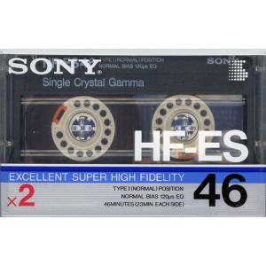 SONY カセットテープ ノーマルポジション 2本パック 2HF-ES46N 46分