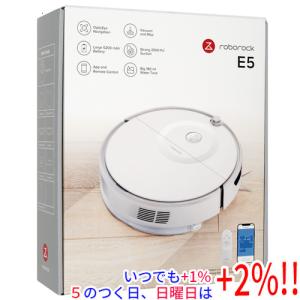 Roborock E5 ロボット掃除機 E502-04（ホワイト）