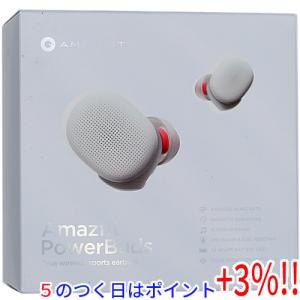 【５のつく日はポイント+3％！】Huami ワイヤレスイヤホン Amazfit PowerBuds アクティブホワイト｜excellar