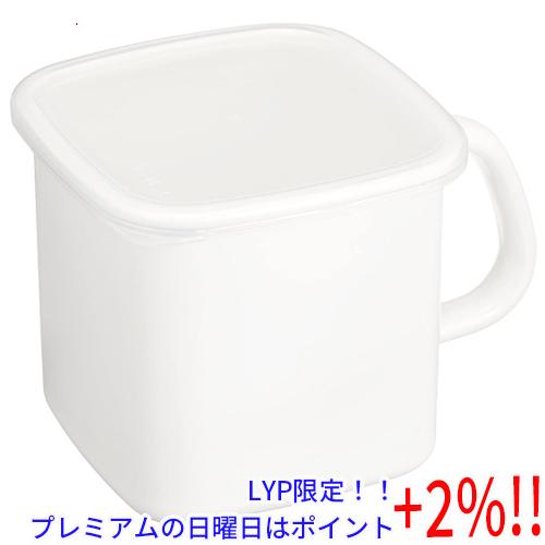 【いつでも+1％！5のつく日と日曜日は+2%！】【爆買】野田琺瑯 持ち手付きストッカー 角型 Lサイ...