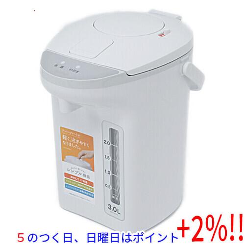 【５のつく日、日曜日はポイント+２％！ほかのイベント日も要チェック！】ピーコック 電気ポット 3.0...