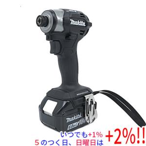 マキタ（makita） 18V 充電式インパクトドライバ TD173DXB 黒 6.0Ah