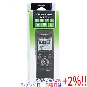 OMデジタルソリューションズ WS-883 BLK ICレコーダー ブラック WS883