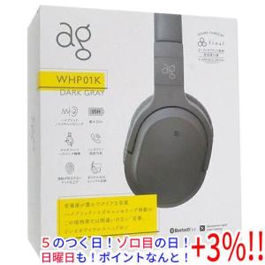 ag WHP01K AG-WHP01K ワイヤレス ヘッドホン Bluetooth ノイズキャンセ