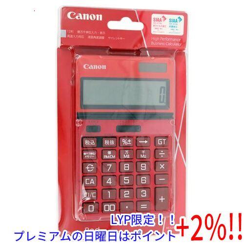 【５のつく日、日曜日はポイント+２％！ほかのイベント日も要チェック！】CANON チルト式卓上電卓 ...