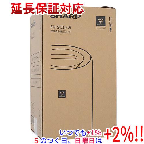 SHARP 空気清浄機 プラズマクラスター7000 FU-SC01-W ホワイト