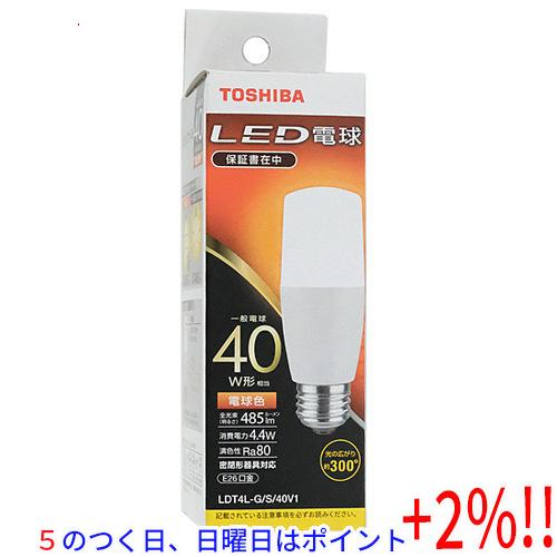 【５のつく日！ゾロ目の日！日曜日はポイント+3％！】TOSHIBA LED電球 電球色 LDT4L-...