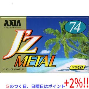 【５のつく日！ゾロ目の日！日曜日はポイント+3％！】AXIA カセットテープ メタルポジション J’z METAL JZMF 74 74分｜エクセラー
