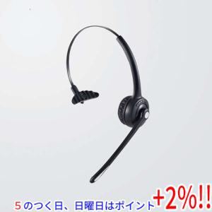 【５のつく日！ゾロ目の日！日曜日はポイント+3％！】ELECOM エレコム Bluetoothヘッドセット オーバーヘッドタイプ LBT-HSOH13BK ブラック｜excellar