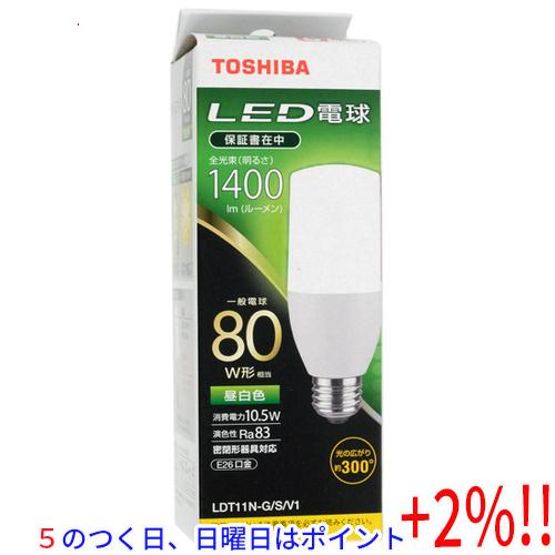 【５のつく日、日曜日はポイント+２％！ほかのイベント日も要チェック！】TOSHIBA LED電球 昼...