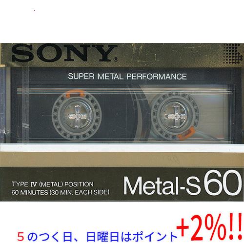 【５のつく日はポイント+3％！】SONY カセットテープ メタルポジション Metal-S 60 6...