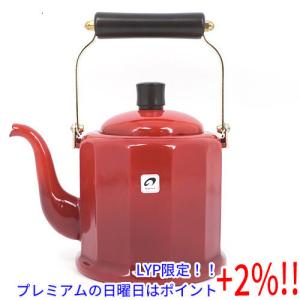 【５のつく日はポイント+3％！】野田琺瑯 ロイヤルクラシックケットル 2.0L RCL-50KR レッド