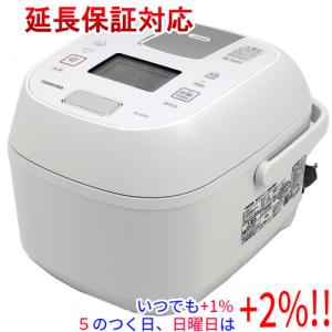 【５のつく日！ゾロ目の日！日曜日はポイント+3％！】TOSHIBA 圧力IH炊飯器 3.5合炊き RC-6PXV(W) ホワイト｜excellar