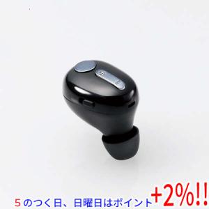 【５のつく日はポイント+3％！】ELECOM エレコム 超極小Bluetoothハンズフリーヘッドセット LBT-HSC30MPBK ブラック｜excellar