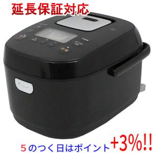 【５のつく日！ゾロ目の日！日曜日はポイント+3％！】【新品(開封のみ)】 アイリスオーヤマ IHジャー炊飯器 米屋の旨み 銘柄炊き 5.5合 RC-IK50-B ブラック｜excellar