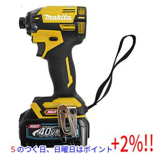 【５のつく日！ゾロ目の日！日曜日はポイント+3％！】【新品訳あり】 マキタ 充電式インパクトドライバー TD002GDXFY フレッシュイエロー バッテリカバーなし