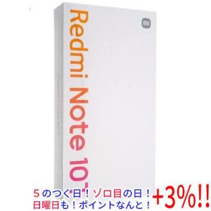 【５のつく日！ゾロ目の日！日曜日はポイント+3％！】Xiaomi Redmi Note 10T SIMフリー アジュールブラック｜excellar