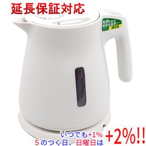 TIGER 電気ケトル QUICK＆SAFE+ 0.8L PCS-A080-W ホワイト【いつでも+1％！5のつく日と日曜日は+2%！】　爆買