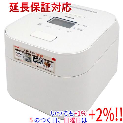TOSHIBA 圧力IH炊飯器 5.5合炊き RC-10FPW(W) ミルキーホワイト