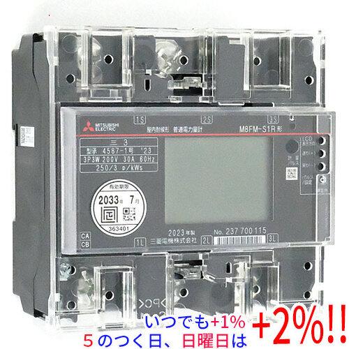 三菱電機 電力管理用計器 M8FM-S1R 3P3W 200V 30A 60HZ